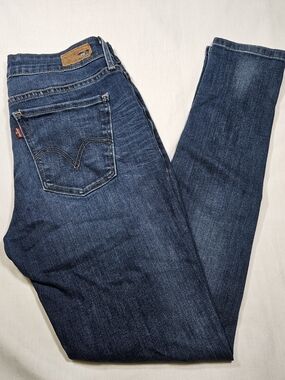 Levi’s Women’s Mid-Rise Legging Jeans Dark Wash 8M W29 L32